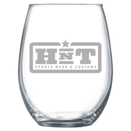 HNT Apparel – Polar Camel 15 oz. Stemless Wine Glass Clear