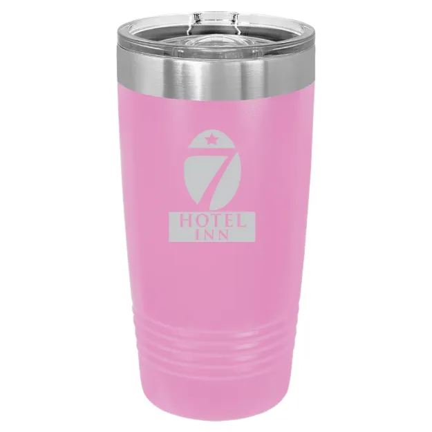 Hotel 7 Inn – Polar Camel 20 oz. Ringneck Tumbler with Slider Lid Light Purple