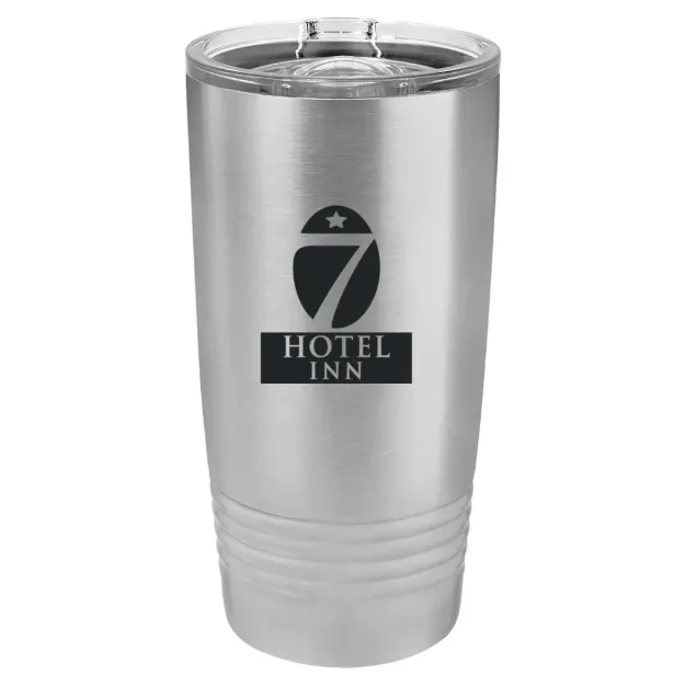Hotel 7 Inn – Polar Camel 20 oz. Ringneck Tumbler with Slider Lid Stainless Steel