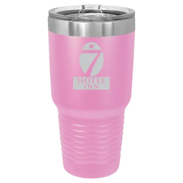 Hotel 7 Inn – Polar Camel 30 oz. Ringneck Tumbler with Slider Lid Light Purple