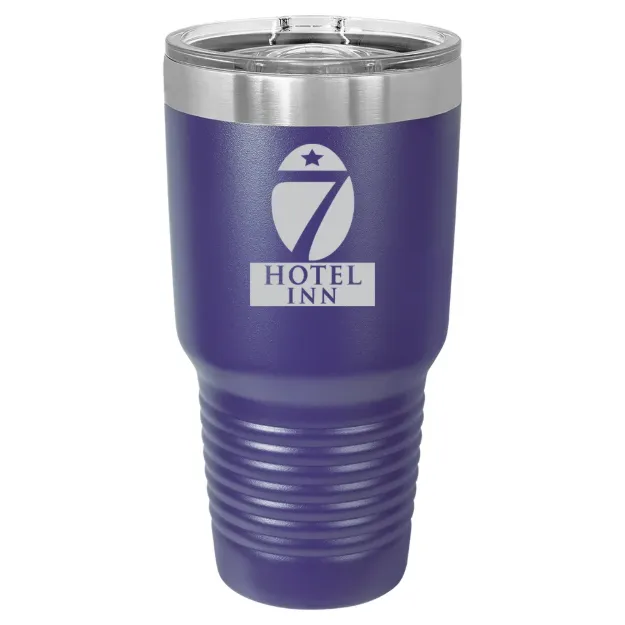 Hotel 7 Inn – Polar Camel 30 oz. Ringneck Tumbler with Slider Lid Purple