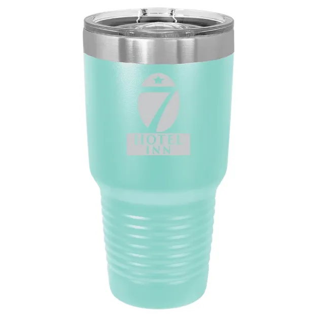 Hotel 7 Inn – Polar Camel 30 oz. Ringneck Tumbler with Slider Lid Teal