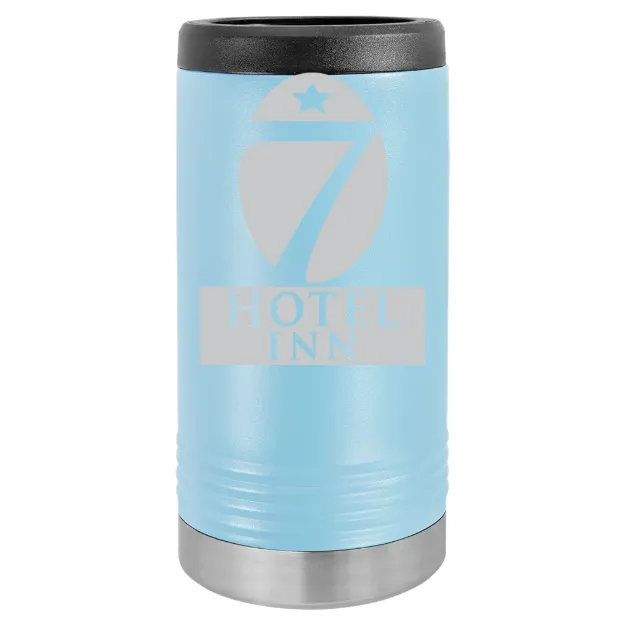 Hotel 7 Inn – Polar Camel Slim Beverage Holder Light Blue