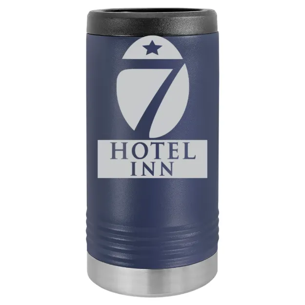 Hotel 7 Inn – Polar Camel Slim Beverage Holder Navy Blue