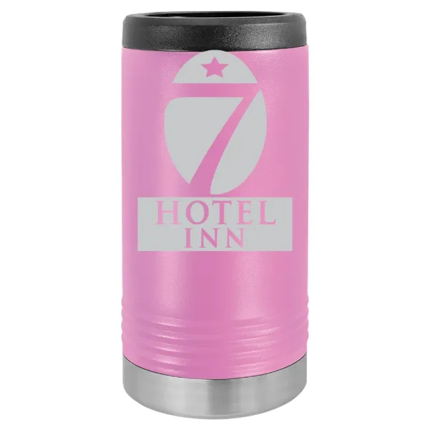 Hotel 7 Inn – Polar Camel Slim Beverage Holder Purple