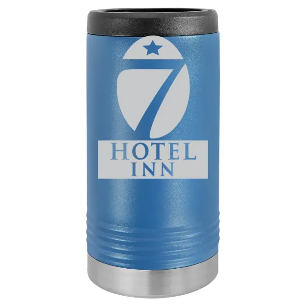 Hotel 7 Inn – Polar Camel Slim Beverage Holder Royal Blue