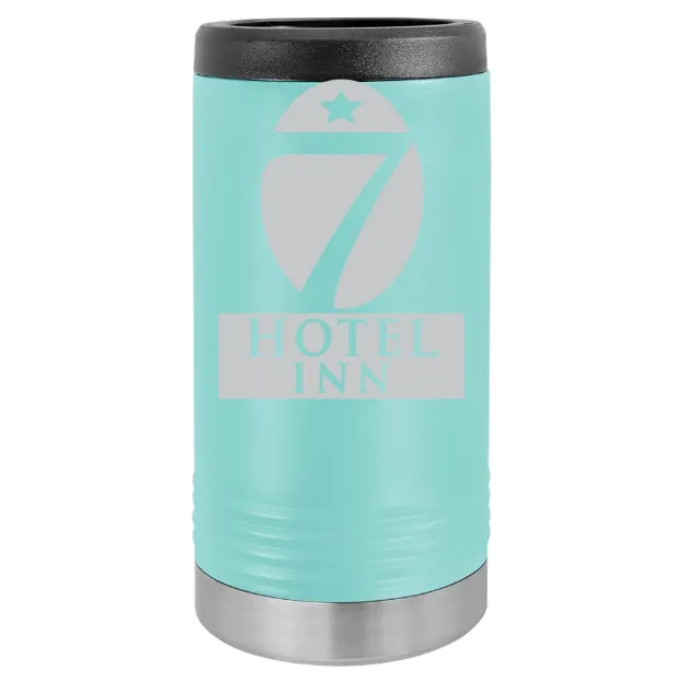Hotel 7 Inn – Polar Camel Slim Beverage Holder Teal