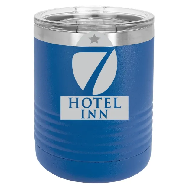 Hotel 7 Inn – Polar Camel 10 oz. Tumbler with Standard Lid Blue