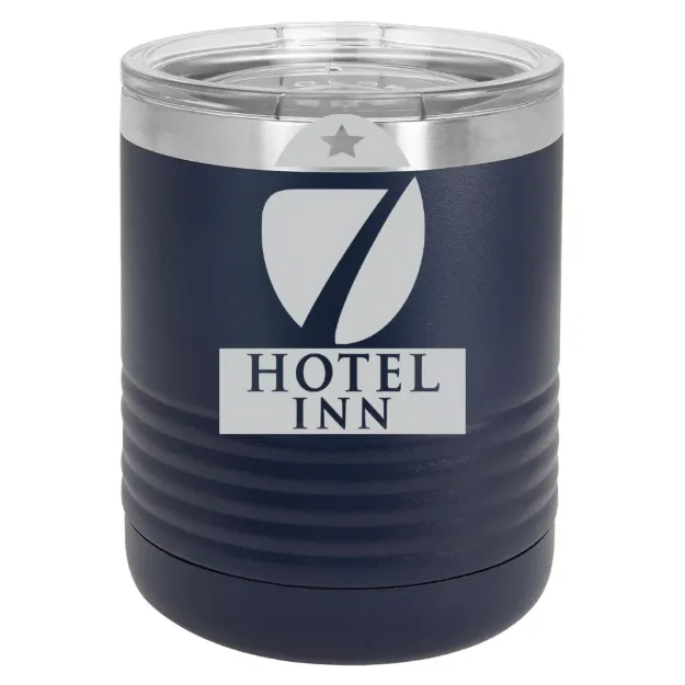 Hotel 7 Inn – Polar Camel 10 oz. Tumbler with Standard Lid Navy Blue