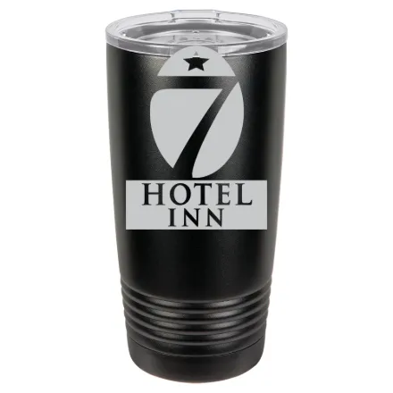 Hotel 7 Inn – Polar Camel 20 oz. Ringneck Tumbler with Standard Lid Black