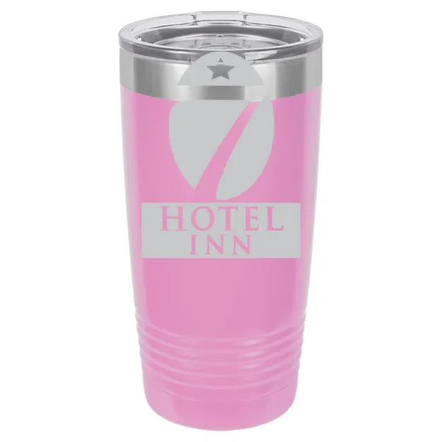Hotel 7 Inn – Polar Camel 20 oz. Ringneck Tumbler with Standard Lid Light Purple