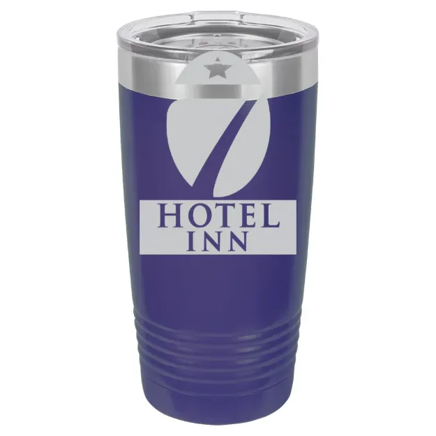 Hotel 7 Inn – Polar Camel 20 oz. Ringneck Tumbler with Standard Lid Purple