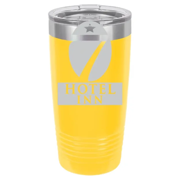 Hotel 7 Inn – Polar Camel 20 oz. Ringneck Tumbler with Standard Lid Yellow