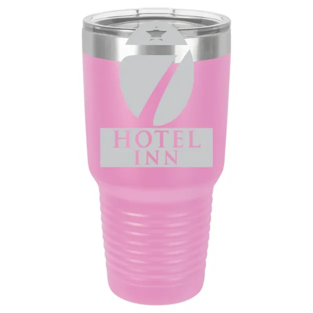 Hotel 7 Inn – Polar Camel 30 oz. Ringneck Tumbler with Standard Lid Light Purple