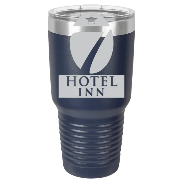 Hotel 7 Inn – Polar Camel 30 oz. Ringneck Tumbler with Standard Lid Navy Blue