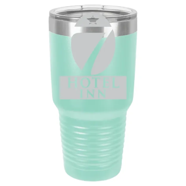 Hotel 7 Inn – Polar Camel 30 oz. Ringneck Tumbler with Standard Lid Teal