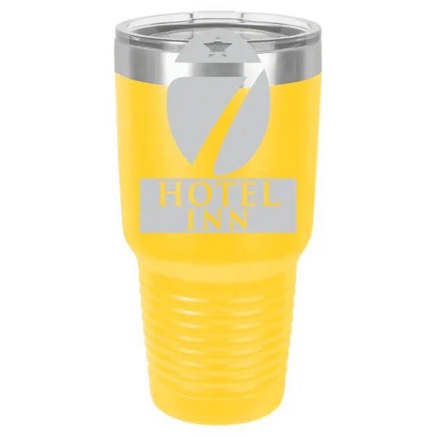 Hotel 7 Inn – Polar Camel 30 oz. Ringneck Tumbler with Standard Lid Yellow
