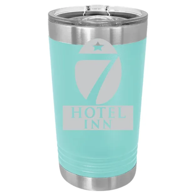 Hotel 7 Inn – Polar Camel 16 oz. Pint Tumbler Teal