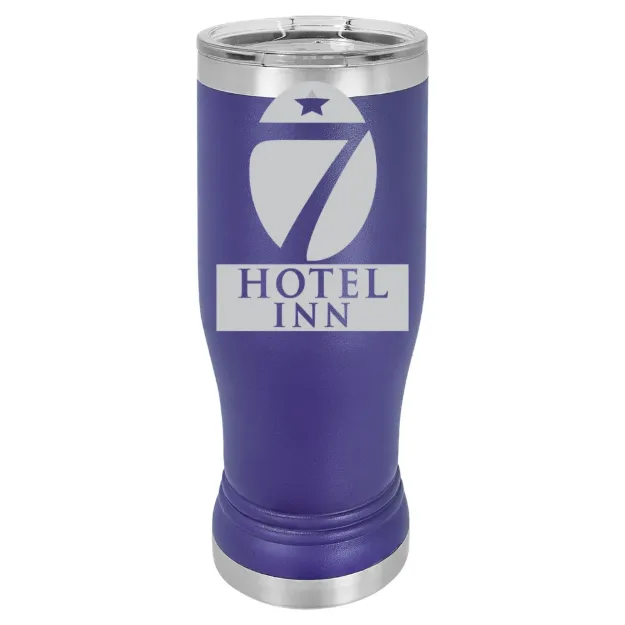 Hotel 7 Inn – Polar Camel 14 oz. Pilsner Tumbler Purple