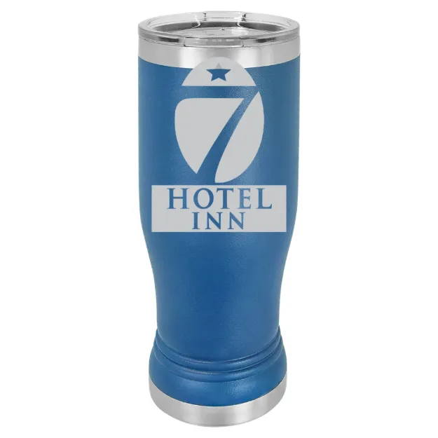 Hotel 7 Inn – Polar Camel 14 oz. Pilsner Tumbler Royal Blue
