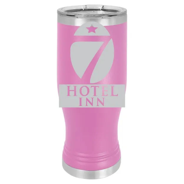 Hotel 7 Inn – Polar Camel 20 oz. Pilsner Tumbler Light Purple