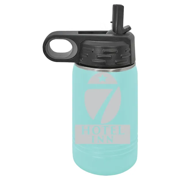 Hotel 7 Inn – Polar Camel 12 oz. Water Bottle Teal