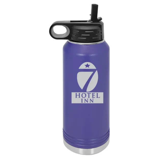 Hotel 7 Inn – Polar Camel 32 oz. Water Bottle Purple
