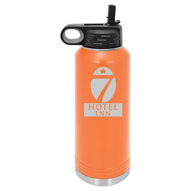 Hotel 7 Inn – Polar Camel 40 oz. Water Bottle Orange