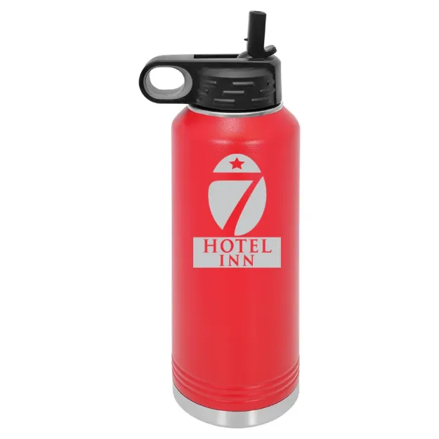 Hotel 7 Inn – Polar Camel 40 oz. Water Bottle Red