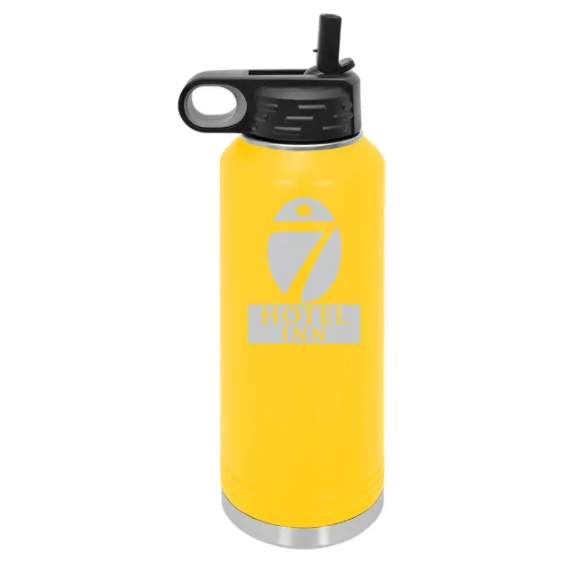 Hotel 7 Inn – Polar Camel 40 oz. Water Bottle Yellow