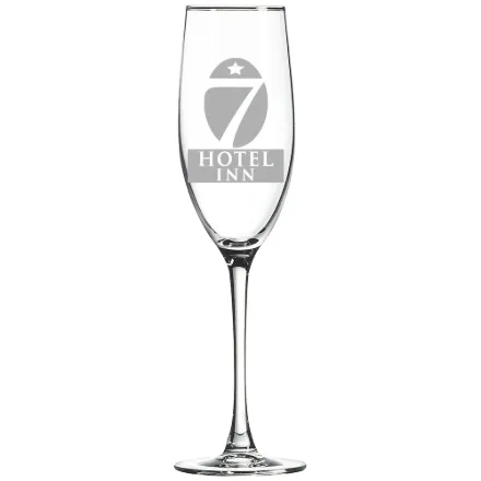 Hotel 7 Inn – Polar Camel 8 oz. Champagne Flute Clear